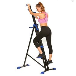 Leoneva Vertical Climber 2 In 1 Folding Climbing Exercise Machine Total Body Workout Steper Fitn ...