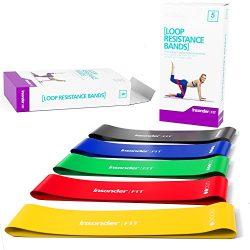 Resistance Bands Set Exercise Bands – Workout Bands Stretch Bands – Light Medium Hea ...