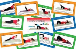 Sportime Core Pilates for Kids Exercise Cards – Set of 57