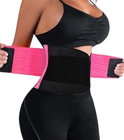 HURMES Waist Trainer Belt for Women – Waist Cincher Trimmer Slimmer Body Shaper Belt (Fluo ...