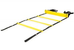 ProSource Speed Agility Ladder 12 rung for Speed Training & Sports Agility Workouts with Fre ...