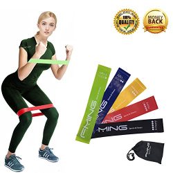 Resistance Loop Exercise Bands, Fitness Bands for Women Men, Workout Bands for Training, Yoga, P ...