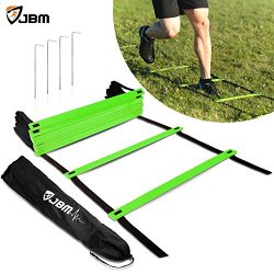 JBM Agility Ladder with Free Carry Bag Speed Ladder Agility Training Ladder For Agility Speed La ...