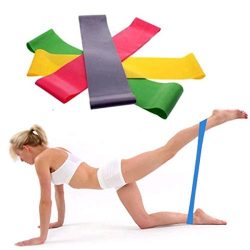 Mintu Resistance Loop Exercise Bands, Workout Bands for Leg, Ankle, Stretching, Physical Therapy ...