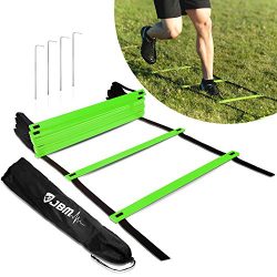 JBM Agility Ladder with Free Carry Bag Speed Ladder Agility Training Ladder For Agility Speed La ...