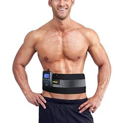 DOMAS Ab Belt Abs Stimulator Electronic Muscle Stimulator Toning Belt for Men and Women