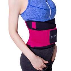 DARCHEN Waist Trainer Belt for Women Fitness Weight Loss Wokout Exercise Belt Sport Girdle for B ...