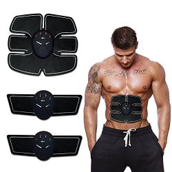 Wireless ABS Muscle Toner Abdominal Muscle Trainers Workout Home Office Fitness Equipment For Ab ...