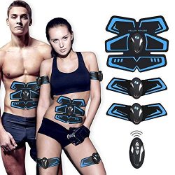 Abdominal Muscle, ABS Trainer Body Toning Fitness Toning Belt ABS Fit Weight Muscle Toner Workou ...