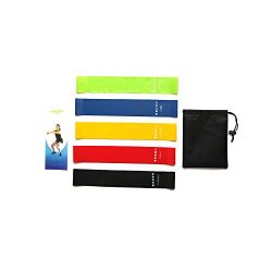 Haisea Resistance Bands- Latex Exercise Bands Resistance-Mini、Legs、arms、Hip、Yoga Resistance  ...