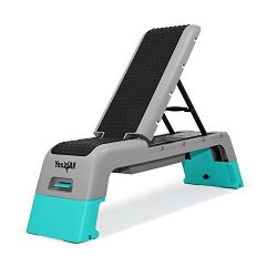 Yes4All Multifunctional Fitness Aerobic Step Platform/Aerobic Deck, Household Step Workout Bench ...