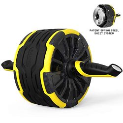 SNODE Ab Roller Wheel for Fitness Equipment E320 Portable Core&Abdominal Trainers for Men&am ...