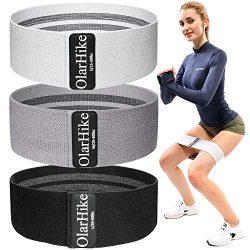 OlarHike Resistance Bands Booty Bands Set for Butt Legs Glutes, Non Slip Exercise Fabric Hip Ban ...
